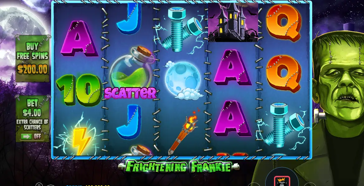 Frightening Frankie Frightening-Frankie-automat-do-gier